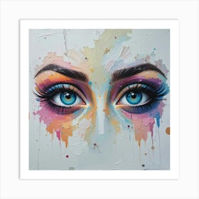 Eyes Of A Woman 1 Art Print