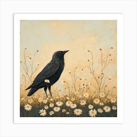 Bird Fairycore Painting 2 Art Print