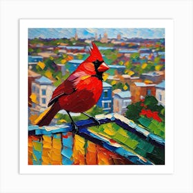 Virginia’s bird Art Print