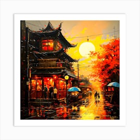 China Town 2 Art Print