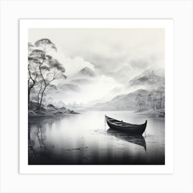 Canoe Art Print