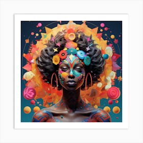 Afrofuturism 1 Art Print