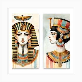 Egyptian Women Art Print