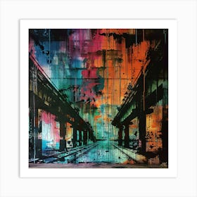 Graffiti Painting Art Print