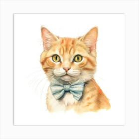 Minuet Cat Portrait 1 Art Print