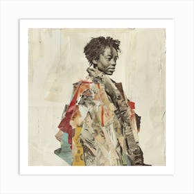 Afro-American Woman 3 Art Print