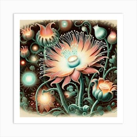 Flora And Fauna 1 Art Print