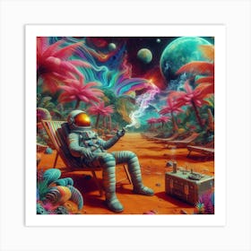 Psychedelic Art Art Print