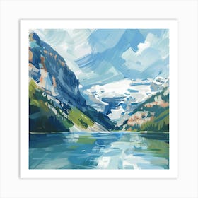 Mountain Lake 1 Art Print