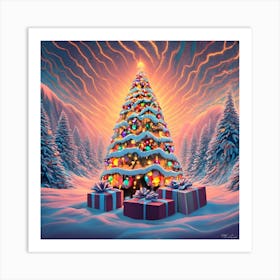 Christmas Tree 1 Art Print