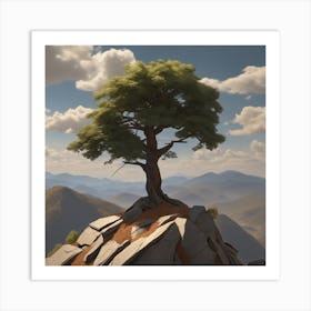 Lone Tree 7 Art Print