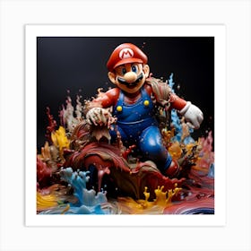 Mario Bros 2 Art Print