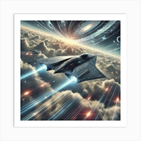 Cloudwalkers Stratospheric Sovereigns Art Print