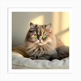 Persian Cat Art Print