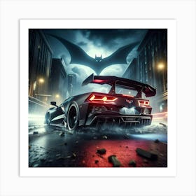 Batman Arkham City 1 Art Print