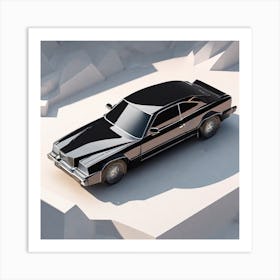 Lincoln Town Car Art Print