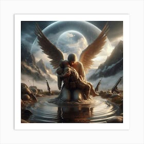 Angel Of War Art Print