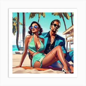 Grand Theft Auto Art Print