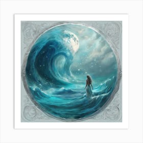 Ocean Wave 3 Art Print