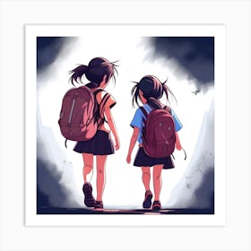 You were my bestfriend Art Print