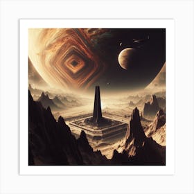 Alien Planet Art Print