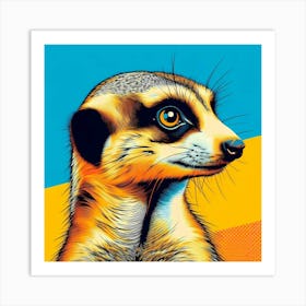 Meerkat 9 Art Print