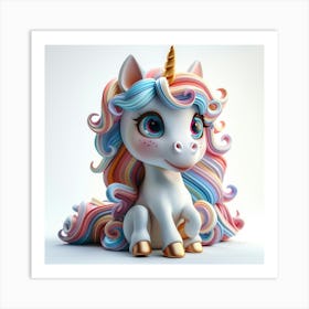 Unicorn 205 Art Print