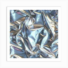 Metallic Foil Texture Art Print