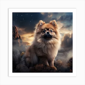 Pomeranian Art Print