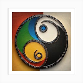 Yin Yang 28 Art Print