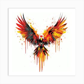 Eagle.Generated AI. Wall Art Print Art Print