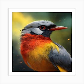 Bird Of Paradise Art Print