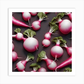 Radishes 66 Art Print