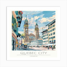 Quebec City Art Print