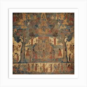 Egyptian Tapestry Art Print