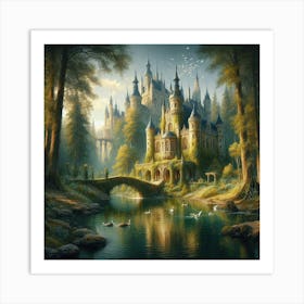 Fairytale Castle 3 Art Print