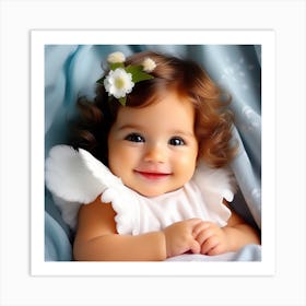 Angel Baby 12 Art Print