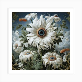 Eye Of The Daisy Art Print