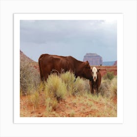 The Cow Art Print