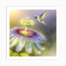 Passion Flower Art Print