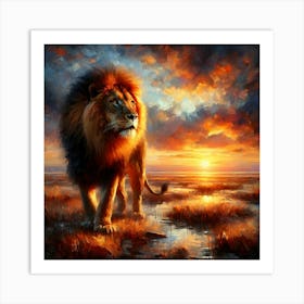 Wild Animal Illustration 359 Art Print