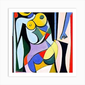 Nude By Picasso Art Print