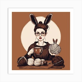 Bunny Rabbit Art Print