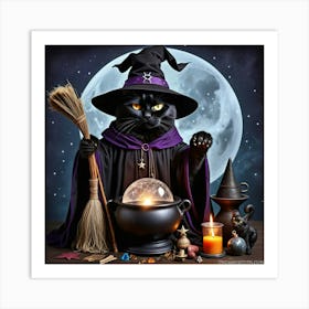 Witches Cauldron 4 Art Print