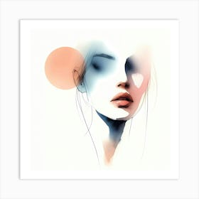 Portrait Of A Woman 27 Art Print