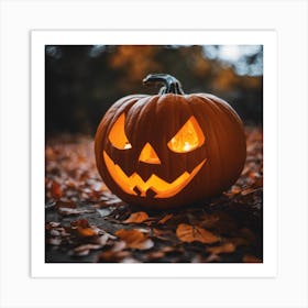 Halloween Pumpkin 6 Art Print