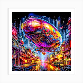 Airship Art Print