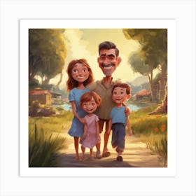 Family Portrait 2 Art Print