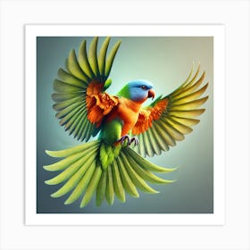 Parrot 22 Art Print