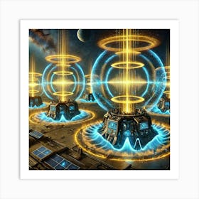 Solar Wardens Counter Frequencies Art Print